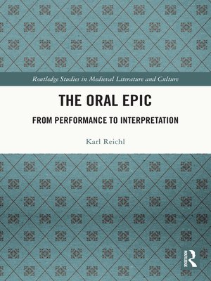 cover image of The Oral Epic